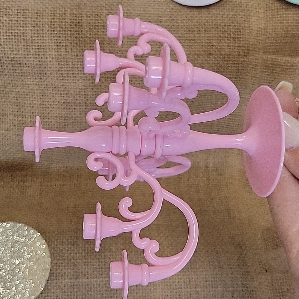 EXPANDABLE CANDLE HOLDER CAKE TOPPER, CHOICE OF COLOR - Picture 3 of 10